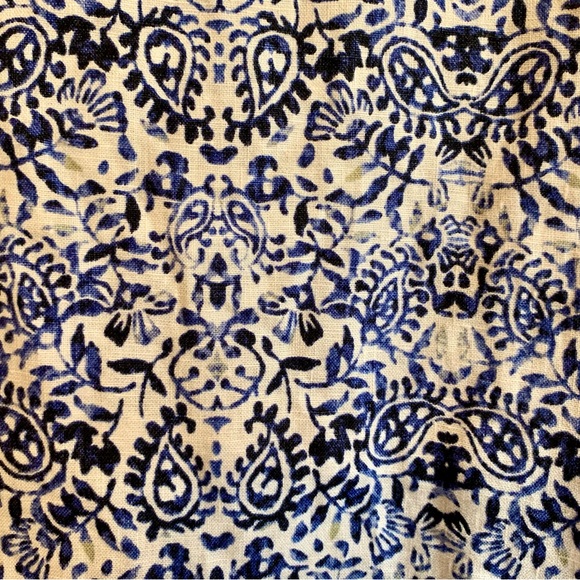 Kenar 100% Linen Sleeveless Shift Dress with Pockets! Perfect for Summer! - Picture 9 of 11